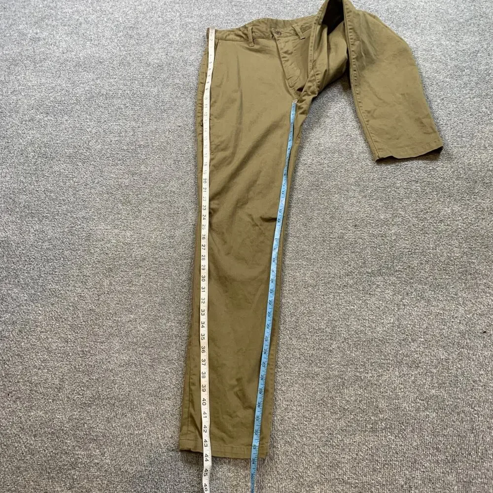 The North Face Pants Mens 30 Moss Green Motion Stretch Cotton Straight Chino